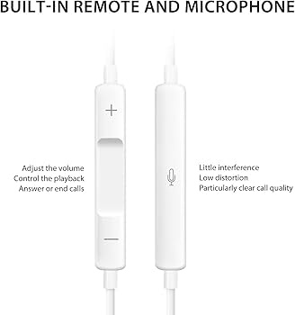 Amazon.com: Apple Earbuds, [MFi Certified] with Lightning